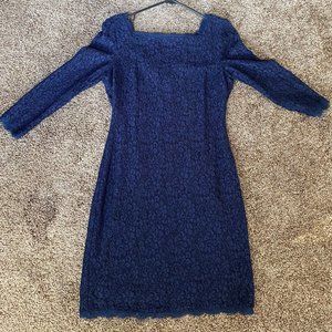 Adrianna Papell Lace Sheath Dress